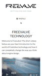Mobile Screenshot of freevalve.com