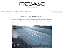 Tablet Screenshot of freevalve.com
